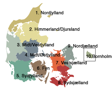 Område inddeling